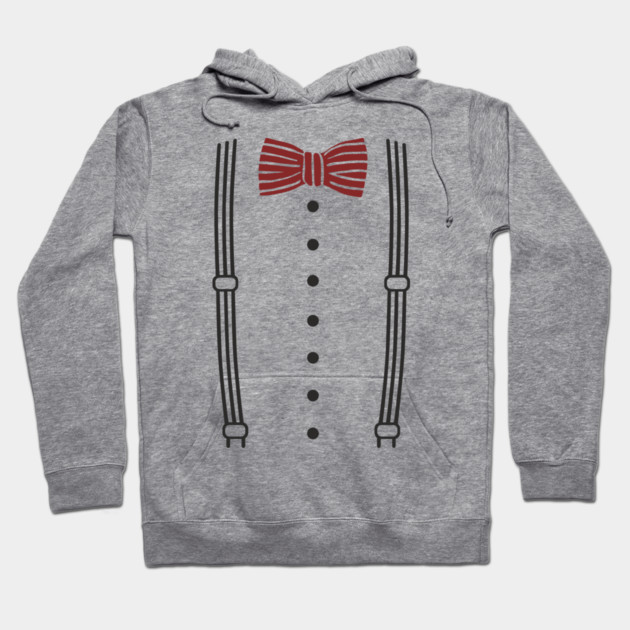 Bow Tie And Suspenders Kind Of Day Fashion Pun Hoodie by Anticorporati
