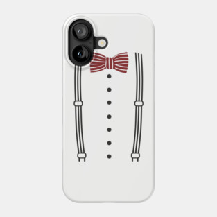 Bow Tie And Suspenders Kind Of Day Fashion Pun Phone Case