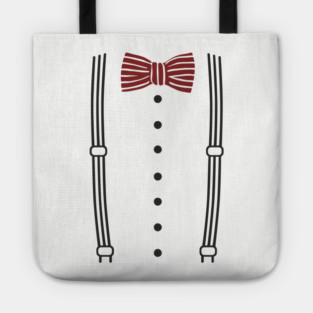 Bow Tie And Suspenders Kind Of Day Fashion Pun Tote