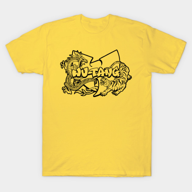 Wu-tang Dragon and Tiger T-Shirt by Wrongteeshirt