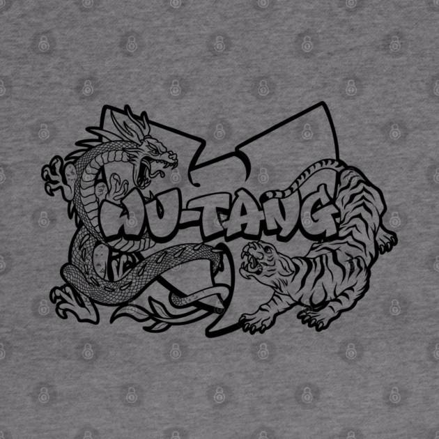 Wu-tang Dragon and Tiger by Wrongteeshirt