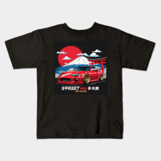 JDM Culture Car Enthusiast Kids T-Shirt