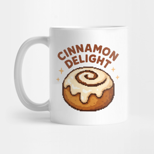 Cinnamon Delight - 8 Bit White by Midsummer Dream House