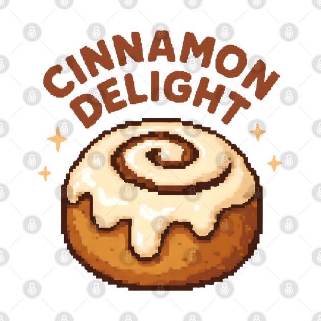 Cinnamon Delight - 8 Bit White by Midsummer Dream House