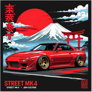 JDM Street Car Culture Posters and Art