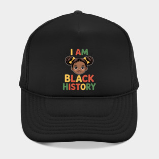 I Am The Strong African Queen girls Black History Month-Photoroom Hat