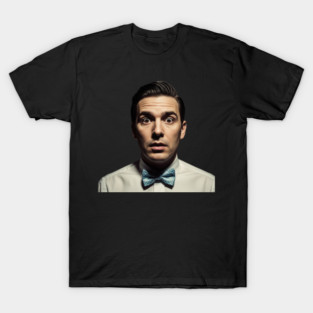 Surprised Man Bowtie T-Shirt