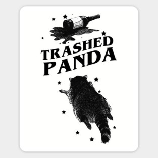 Trashed-Panda Sticker