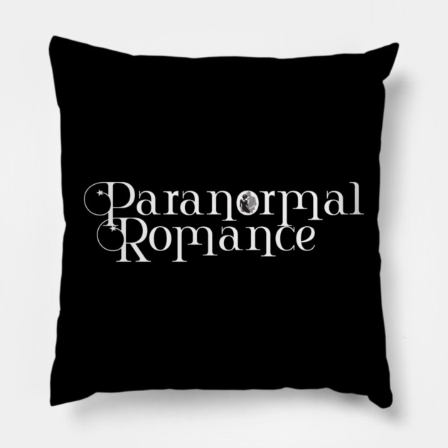 Paranormal Romance Genre Lover Pillow by H. R. Sinclair