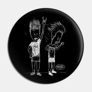 Beavis And Butthead Pin