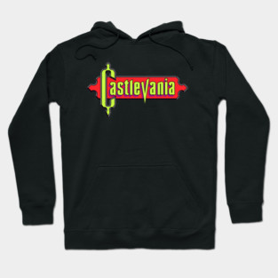 Castlevania Retro Logo Shirt | Vintage Vampire Hunter 8-Bit Tee Hoodie