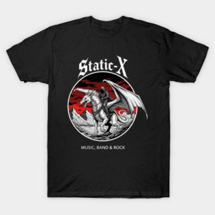Static-X Dragon Rider T-Shirt