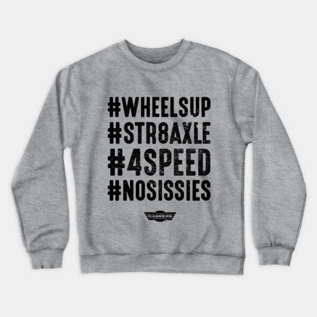 #NOSISSIES (black print) Crewneck Sweatshirt by Stephen's Store 13