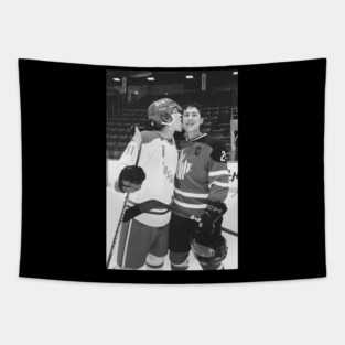 Vintage Hollander Rozanov -Hollanov Heated Rivalry Gay Couple Tapestry