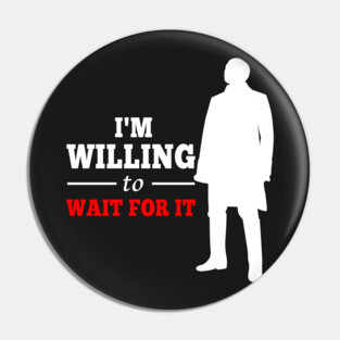 Wait For It - Burr - Hamilton Pin
