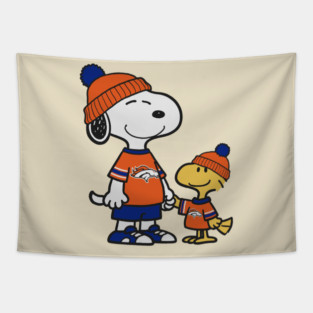 Snoopy-Denver-Broncos Tapestry