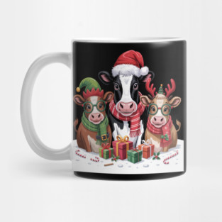 Cow Christmas Mug