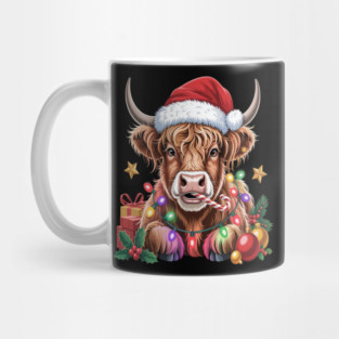 Cow Christmas Mug