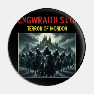 Ringwraith Siege Terror of Mordor Pin