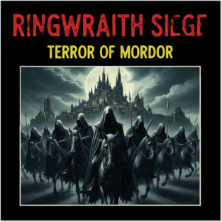 Ringwraith Siege Terror of Mordor Posters and Art