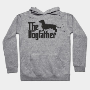 The Dogfather Dachshund Owner Pun Hoodie