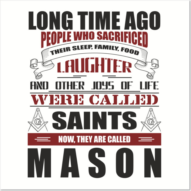 They Are Called Mason Pride Tradition Resilience Wall Art by Anticorporati
