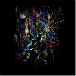 Abstract Mystic Posters and Art