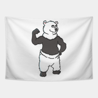 Not Really White – Polar Bear Skin & Fur Trivia Cartoon Tapestry
