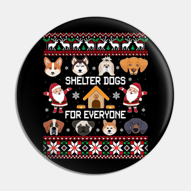 Dogs Ugly Christmas Cute Dog Pin by yangho