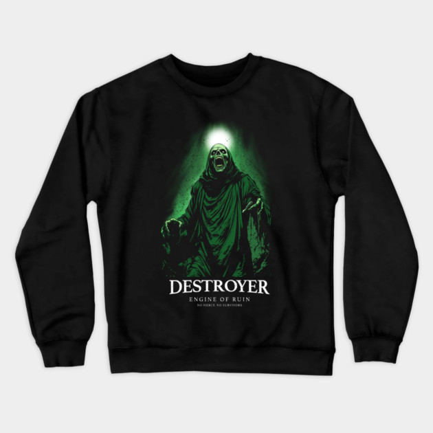 DESTROYER Crewneck Sweatshirt by artslaves