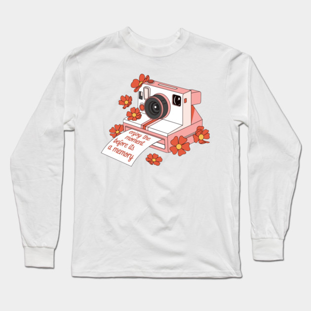 Enjoy the Moment Polaroid Long Sleeve T-Shirt by enrynz