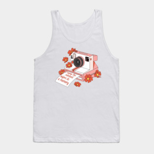 Enjoy the Moment Polaroid Tank Top