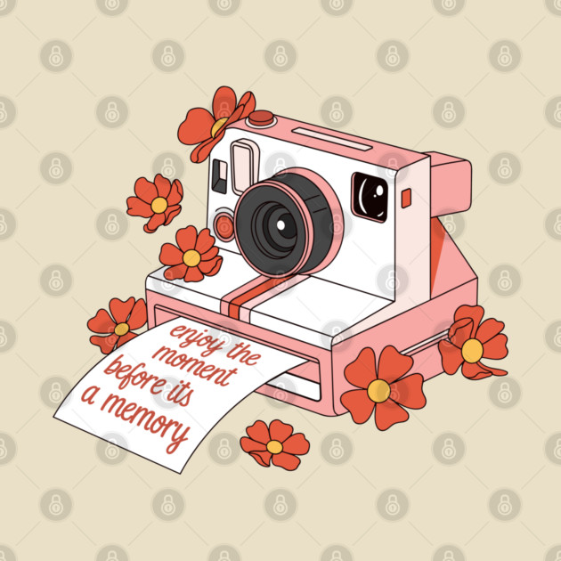 Enjoy the Moment Polaroid by enrynz