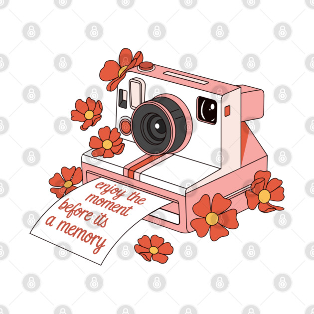 Enjoy the Moment Polaroid by enrynz