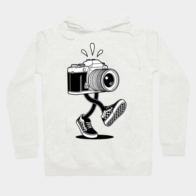 Groovy Retro Camera Hoodie by enrynz
