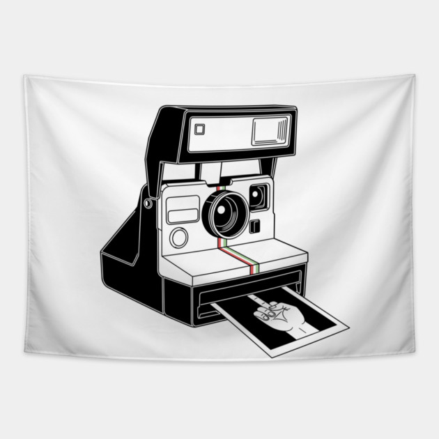 Middle Finger Shot Tapestry by enrynz