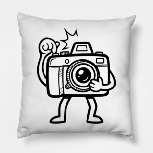 Selfie Camera Pillow