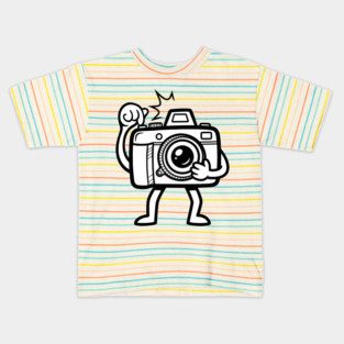 Selfie Camera Kids T-Shirt
