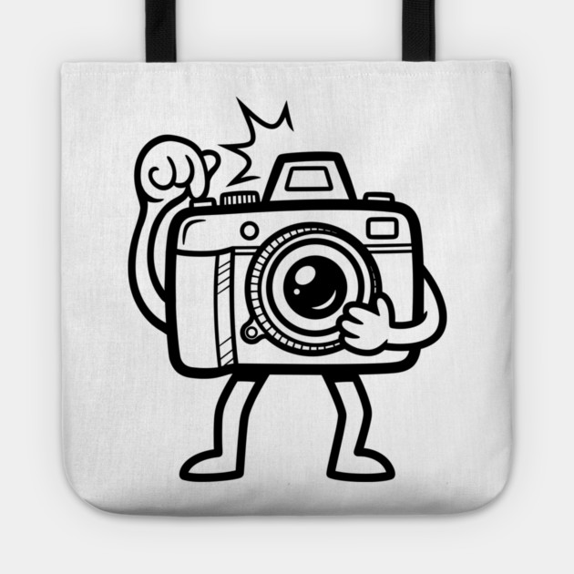 Selfie Camera Tote by enrynz