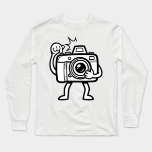 Selfie Camera Long Sleeve T-Shirt