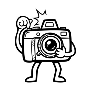 Selfie Camera T-Shirt
