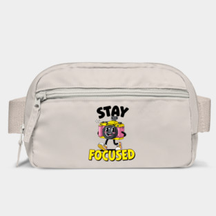 Stay Focused! Cute Cartoon Camera Motivation Bag