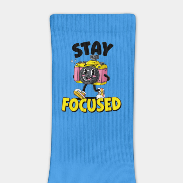 Stay Focused! Cute Cartoon Camera Motivation by enrynz