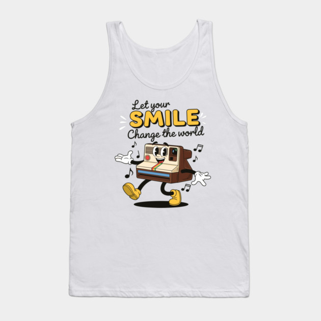 Let Your Smile Change the World! Tank Top by enrynz