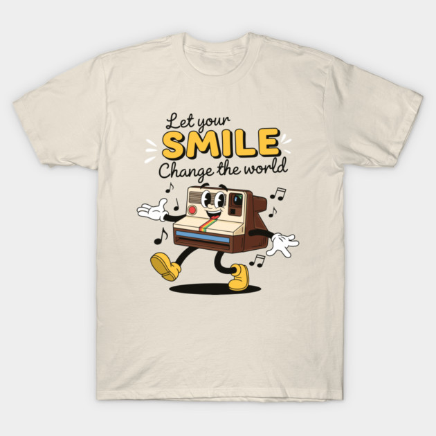 Let Your Smile Change the World! T-Shirt by enrynz