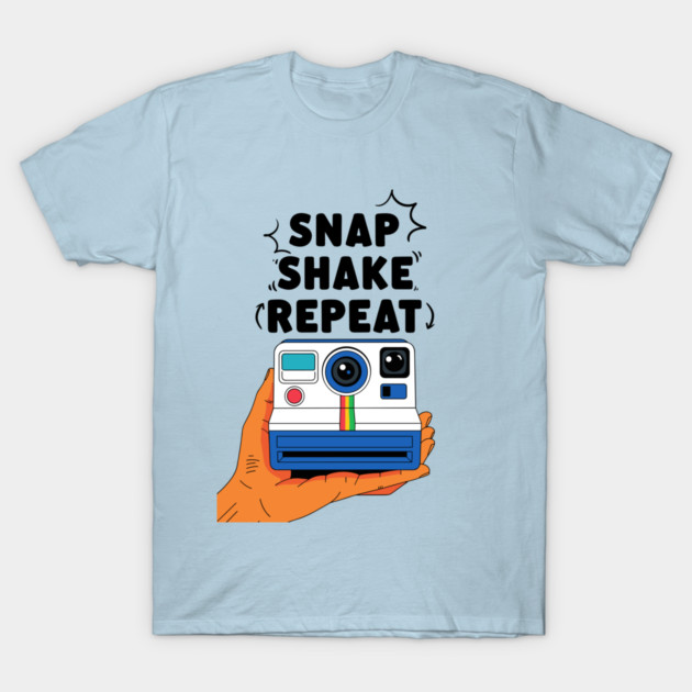 Snap Shake Repeat T-Shirt by enrynz