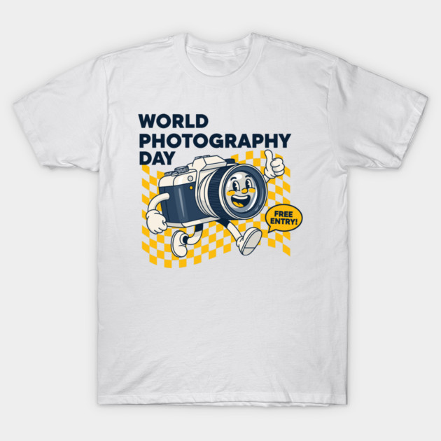World Photography Day T-Shirt by enrynz