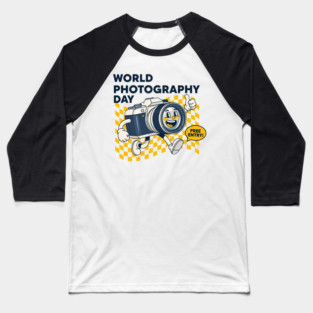 World Photography Day Baseball T-Shirt