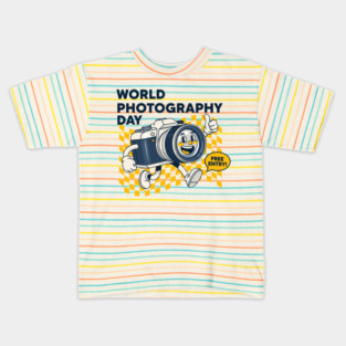 World Photography Day Kids T-Shirt