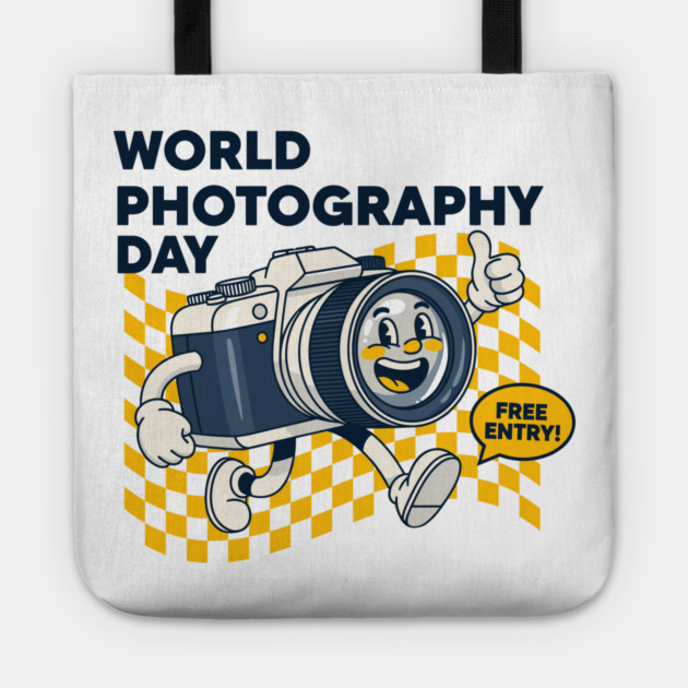 World Photography Day Tote by enrynz